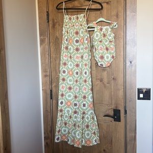 Target Matching Mommy and Me women’s dress and baby romper